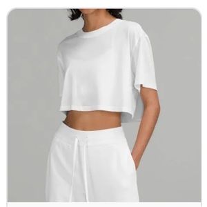 Lulu white cates tee